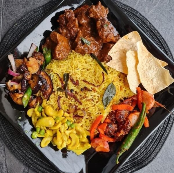 House Special Rice With Mutton Curry